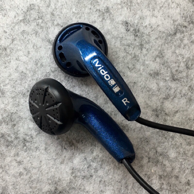 [淘汰] Nicehck VIDO原道 藍色 平頭塞 耳塞式耳機 DIY MX500 等級2