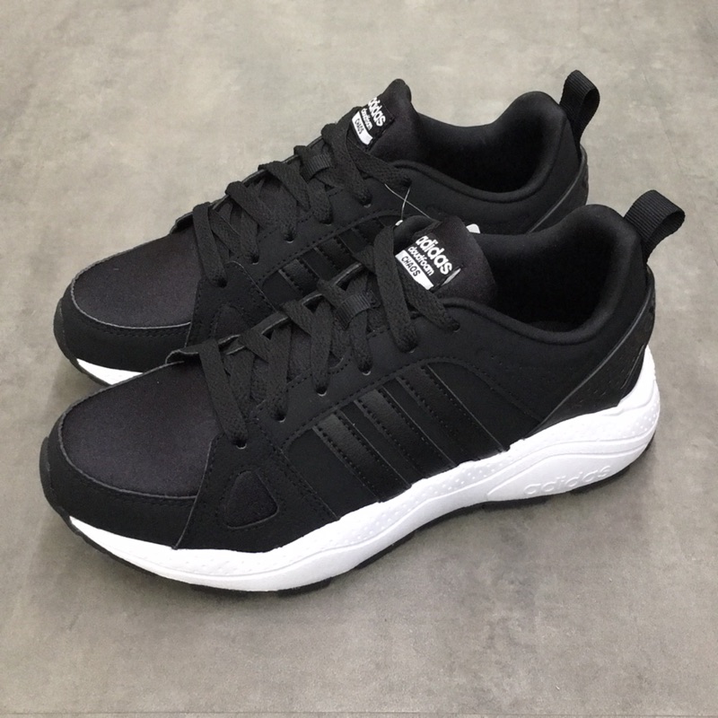 《TNT》ADIDAS CLOUDFOAM CHAOS W 女 休閒 透氣 街頭 慢跑鞋 黑白 AW5282