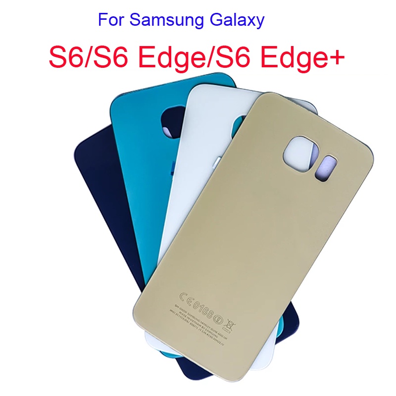 SAMSUNG 適用於三星 Galaxy S6 Edge S6 Edge Plus 的外殼背面電池蓋玻璃帶粘合劑