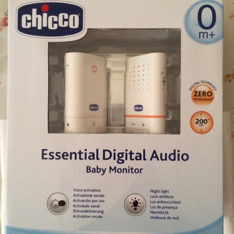 【Chicco】嬰兒數位監聽器