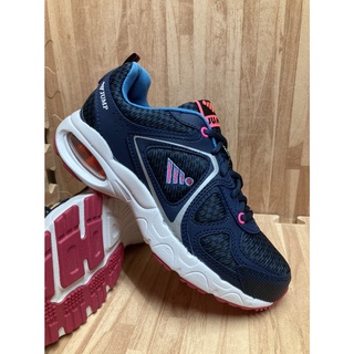 《麗麗鞋店》Jump 將門.637.輕量慢跑鞋.氣墊鞋.運動鞋.臺灣製造.女鞋.深藍
