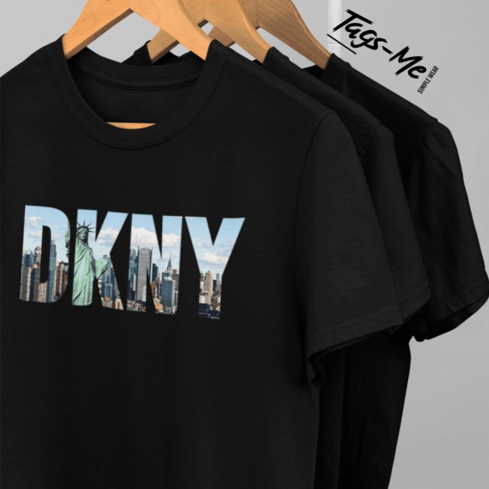 DKNY 男女棉質 T 恤
