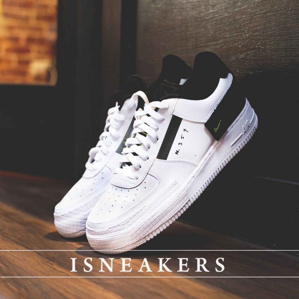 ISNEAKERS Nike Air Force 1 Type 'N354' 類解構式魔鬼氈AT7859-101 | 蝦皮購物