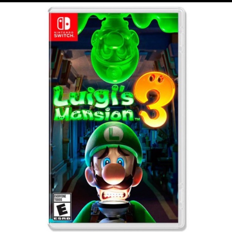 可面交 任天堂 NS Switch 路易吉洋樓 3 中英文版 Luigi's Mansion 3
