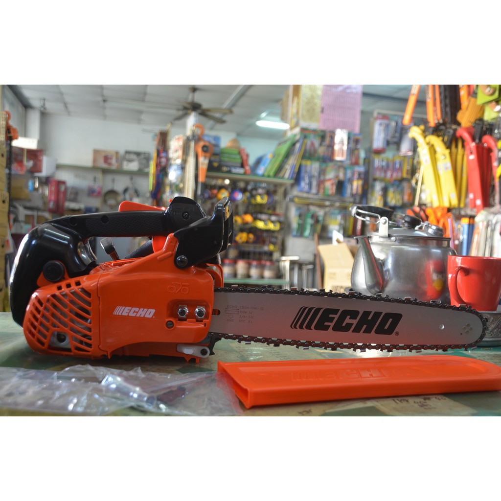 免運費正日本製原裝14吋 鏈鋸機echo共立cs350tes鏈鋸機 刀板14英吋好拉好起動輕巧好用水里菜刀王推薦電鋸機