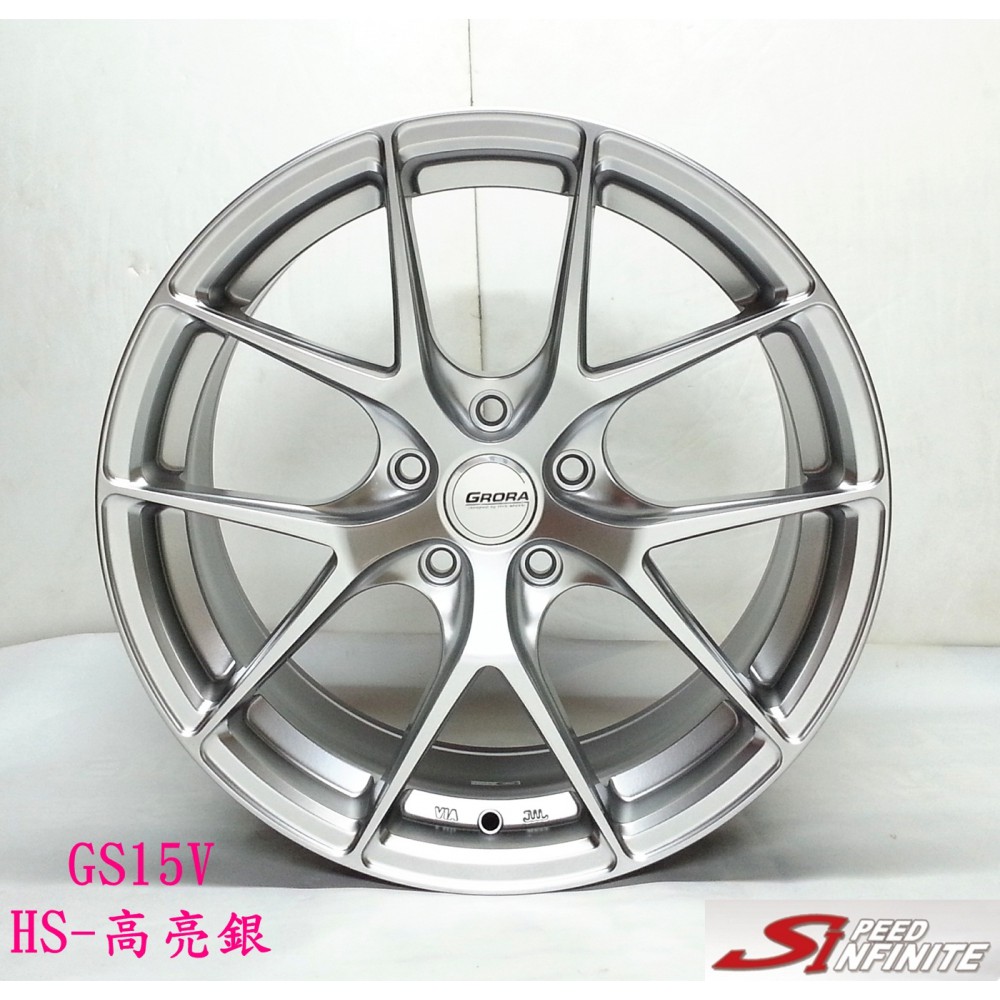 エアスト　グローラ19インチ8.5J +45 ERST エアスト GRORA GS107 グローラ ホイール 4本 19インチ 8.5J-19