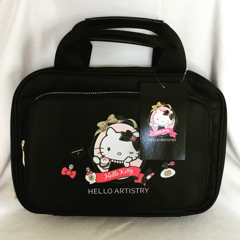 HELLO KITTY  ARTISTRY 安麗 聯名款 限量旅行化妝包 旅行收納袋 全新