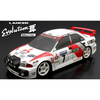 ABC Hobby 車殼 - MITSUBISHI Lancer EVO III / Rally版 (#67148)