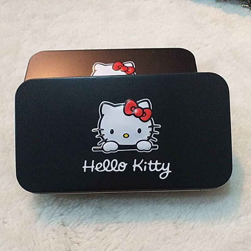 微瑕出清~ Hello kitty 小鐵盒-空盒 小物收納、小禮物盒