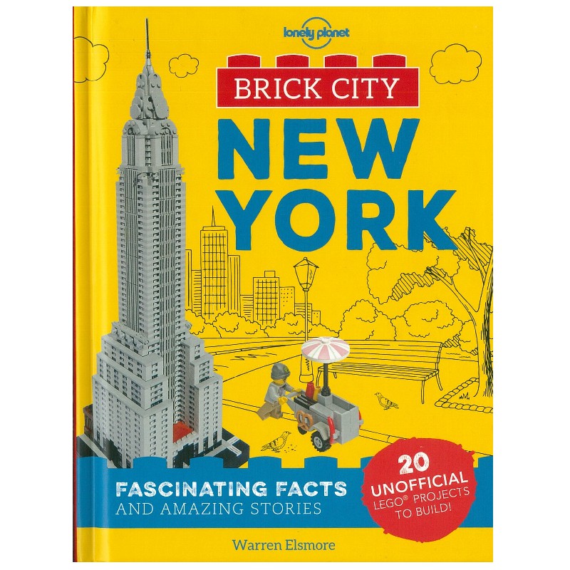 Lonely Planet Brick City: New York 樂高城市 繪本迷真愛收藏推薦