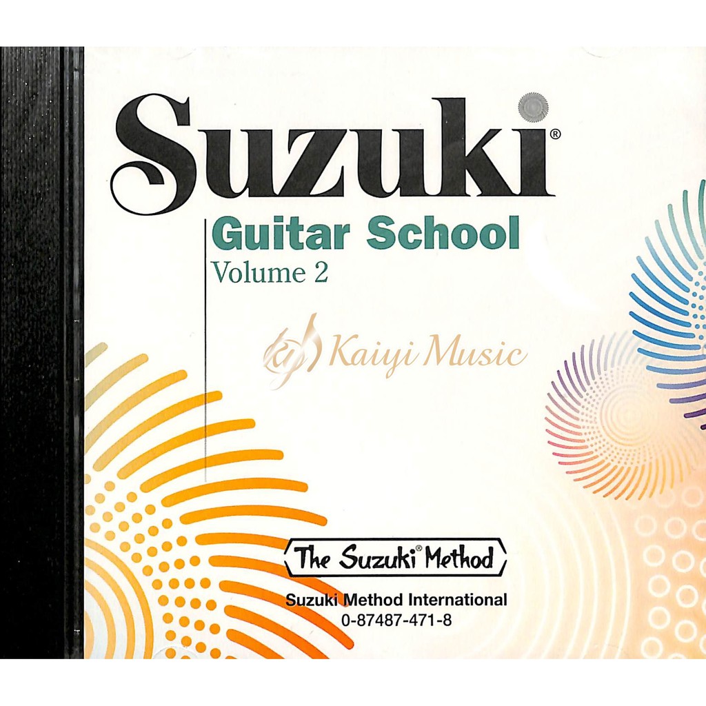 【凱翊︱AF】鈴木吉他教本第2冊之CD Suzuki Guitar School CD Vol.2