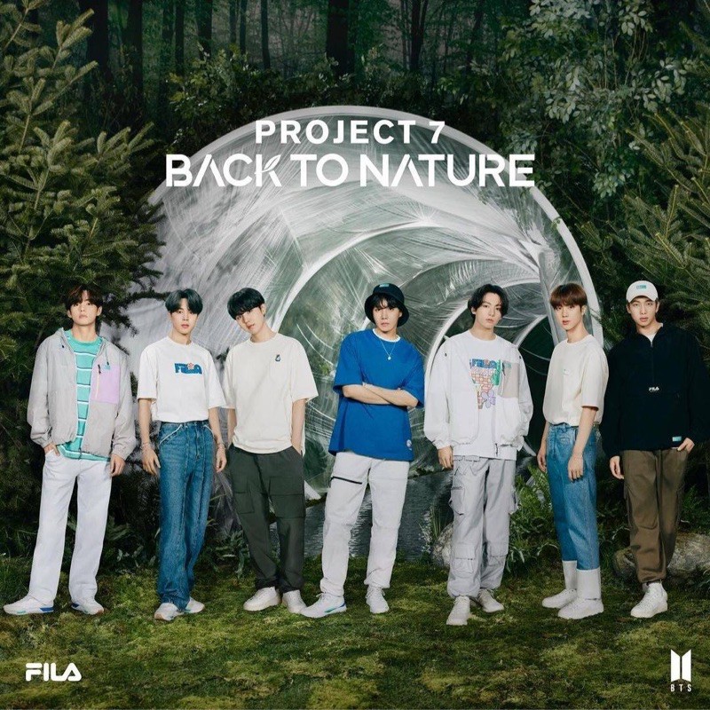 韓國🇰🇷代購 FILA X BTS PRoject 7 : Back to Nature💜