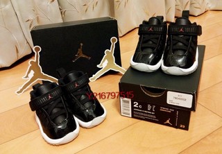 全新 美國公司貨 Air Jordan Retro 11 7210 AJ11 TD 嬰兒鞋 Toddler 2C=8cm