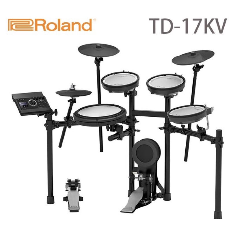 ✦知音樂器✦ ROLAND 電子鼓 TD-17KV TD17KV 電子套鼓