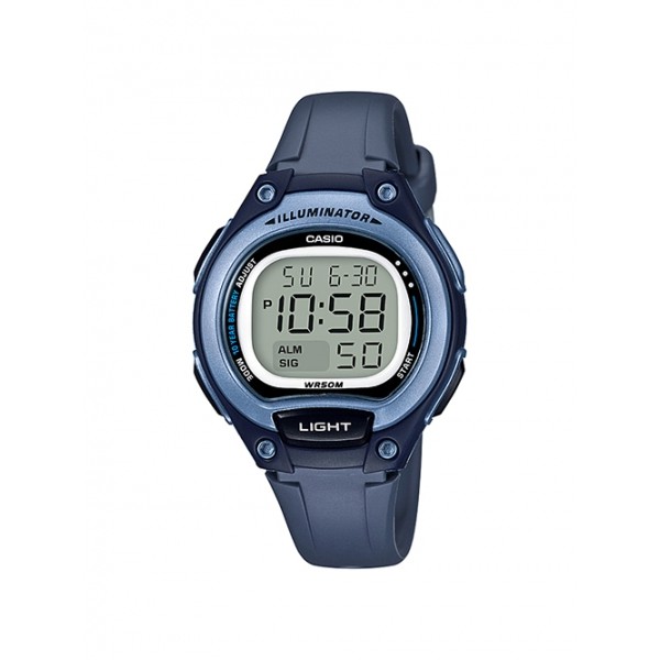 有發票 實體店面 台灣卡西歐原廠公司貨【時間光廊】CASIO 十年電池 (藍) LW-203-2A 電子錶