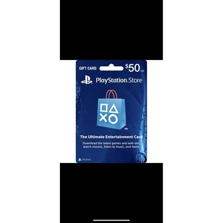 美國地區禮品儲值卡 PS3/ PS4/ PS Vita Playstation Network PSN