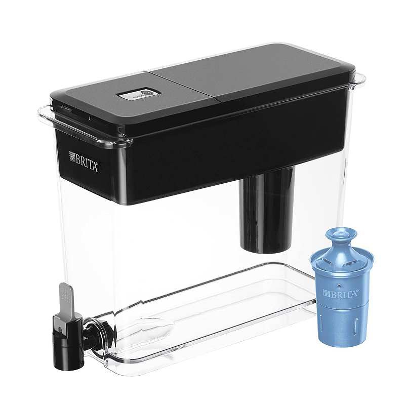 BRITA UltraMax 6.4L 桌上型濾水箱 黑色 內含Elite長效型濾芯