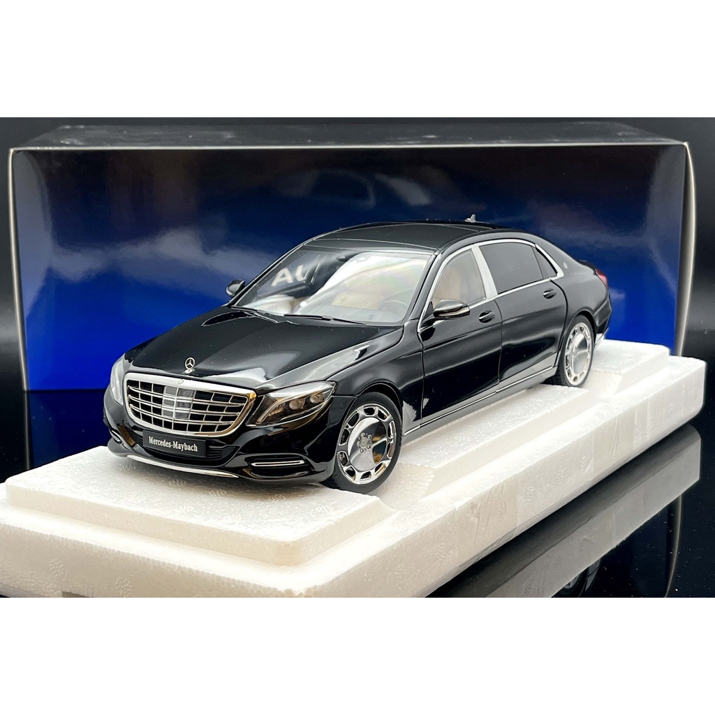 清倉現貨特價 Autoart 1/18 Mercedes Maybach S600 SWB 黑 MASH