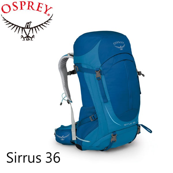 OSPREY 美國 Sirrus 36 女款《高峰藍》S/M/Sirrus 36/登山包/登山旅行/雙肩背包/悠遊山水