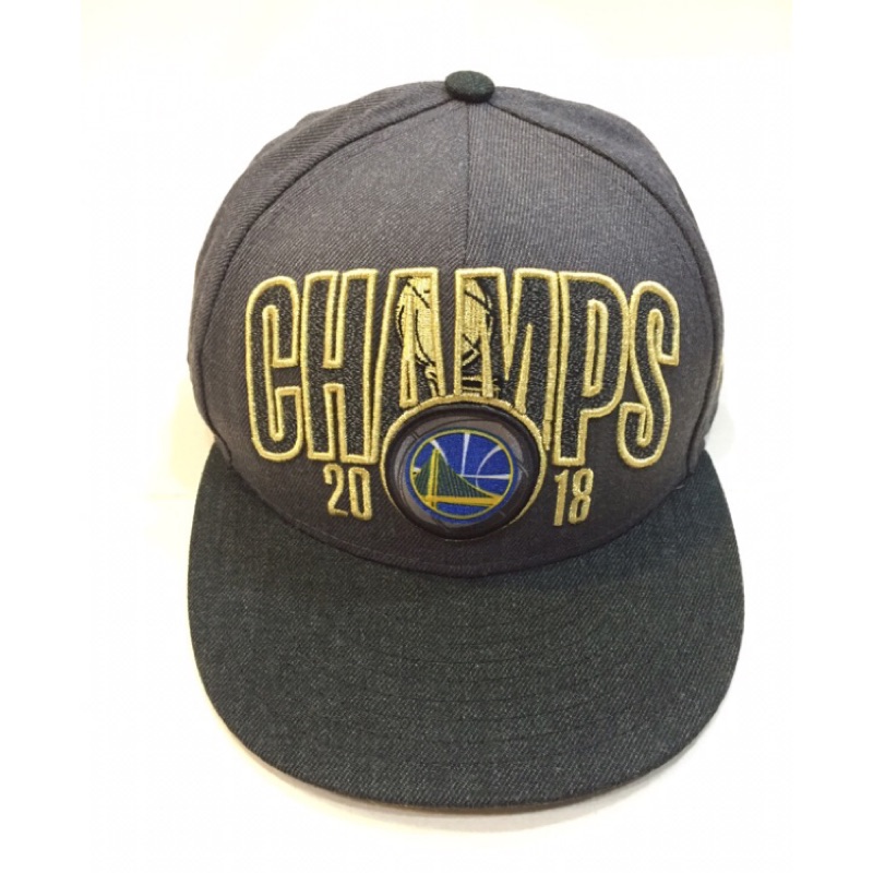 warriors champion hat