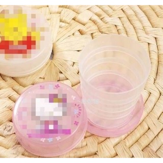 *~維妮舖~*創意迷你伸縮杯 卡通折疊水杯 旅行杯 便攜杯 免洗杯 塑膠杯 外出杯子
