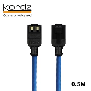【Kordz】PRO CAT6 28AWG極細高速網路線 / 藍色0.5米