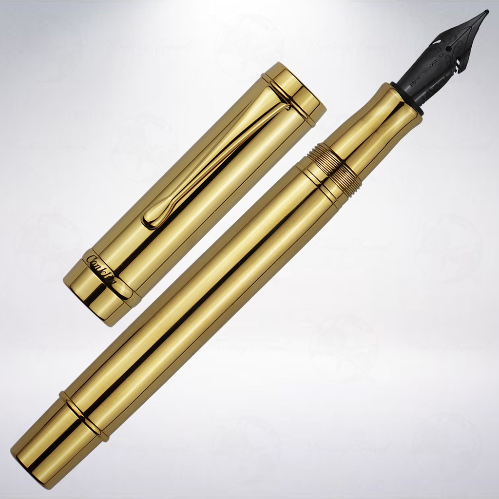 美國 Conklin DURAGRAPH Omniflex 特別款彈性尖鋼筆: 金色PVD鍍層