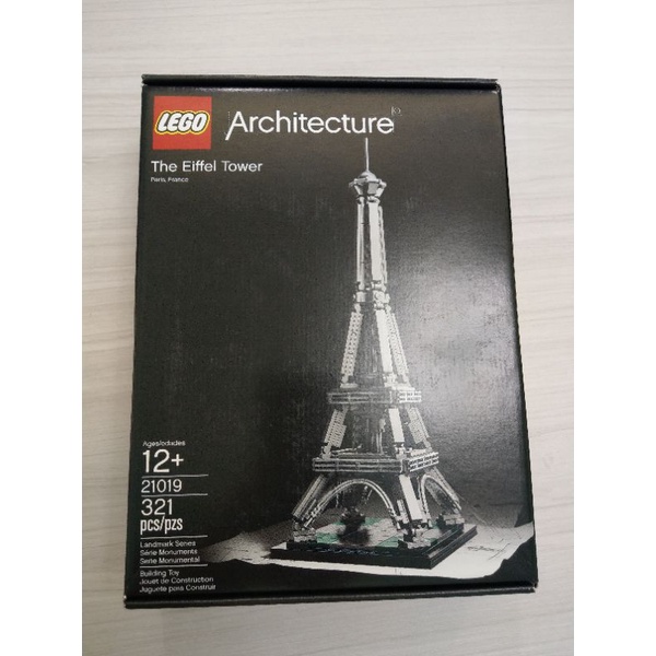 &lt;絕版品&gt; 樂高 建築 LEGO Architecture 21019 艾菲爾鐵塔 Eiffel Tower 巴黎鐵塔