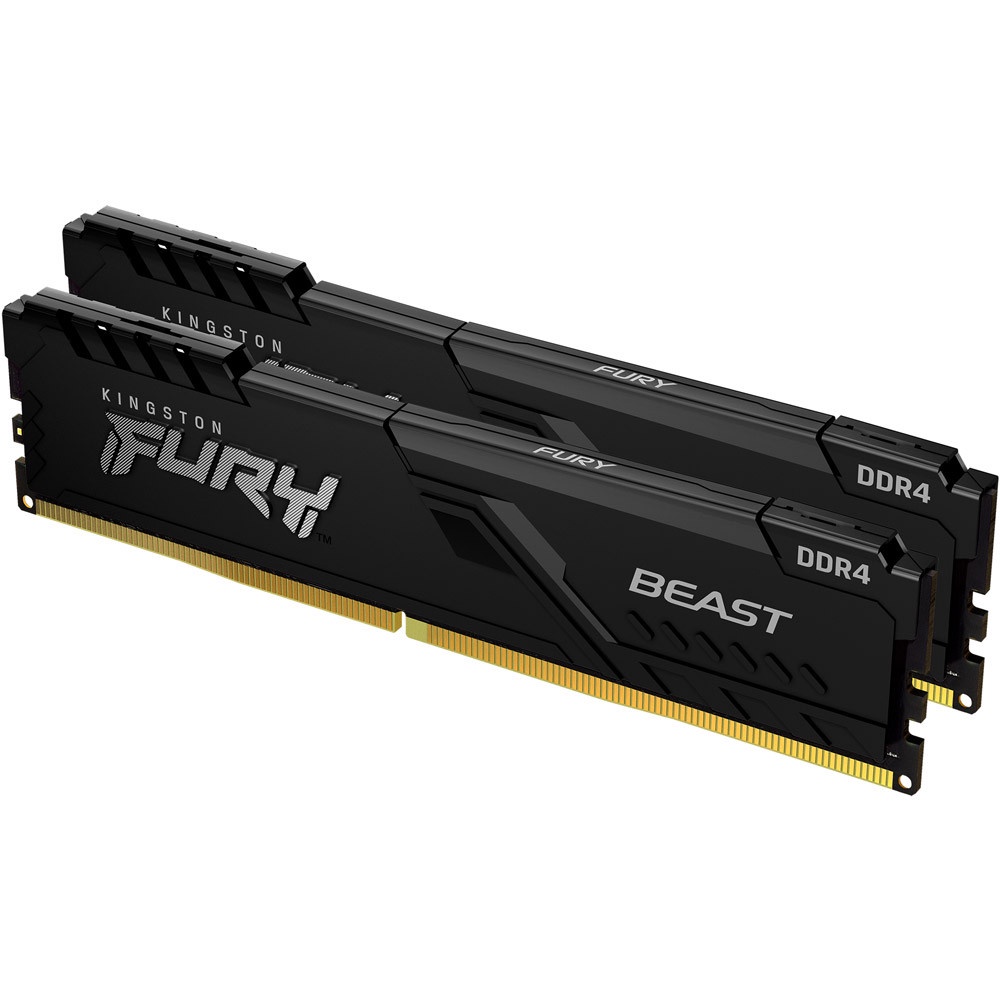 金士頓 DDR4-3600 32G FURY Beast 32G(16G*2)3600(KF436C18BBK2/32)