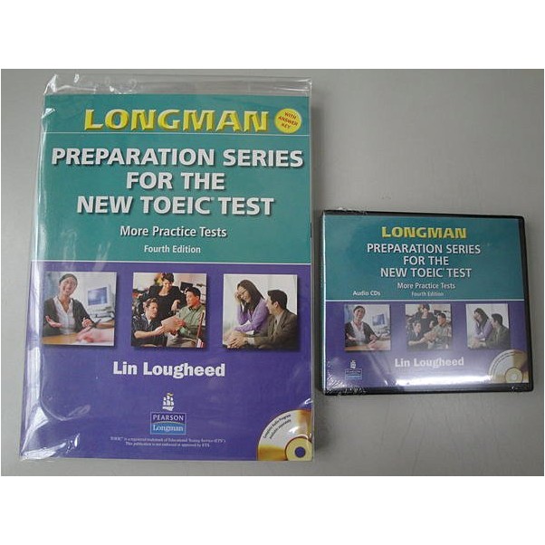 多益 Longman Preparation New TOEIC Test:More Practice Test with Key + 全套6CD