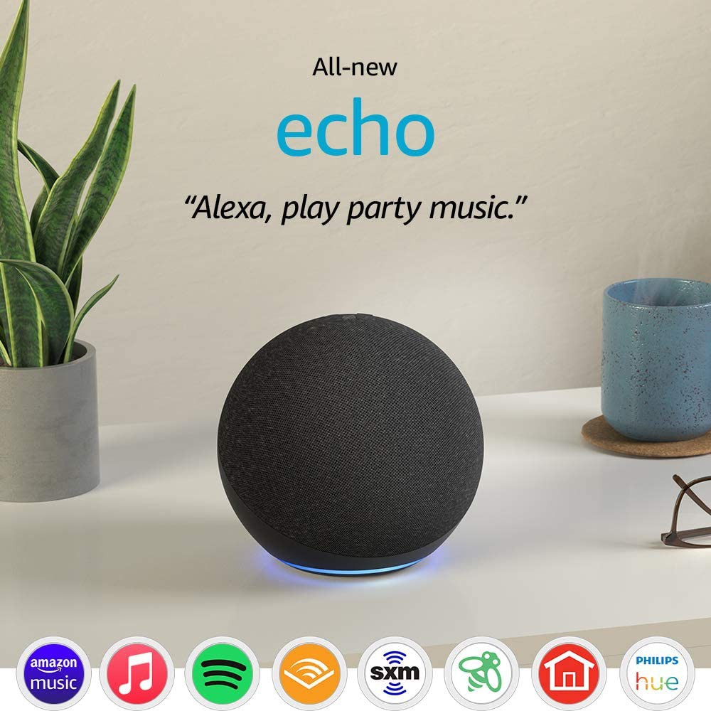 蝦米美日 最新版美國原裝一年保amazon All New Echo 4代 4th Gen 智慧音箱 蝦皮購物