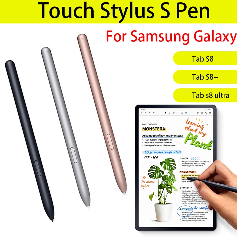 適用於 Samsung Galaxy tab s8 s8 plus s8 + 觸摸屏 S S 筆的手寫筆 S-pen 高