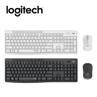 【光南大批發】Logitech 羅技 MK295 靜音鍵鼠組（石墨灰/珍珠白）鍵盤滑鼠組