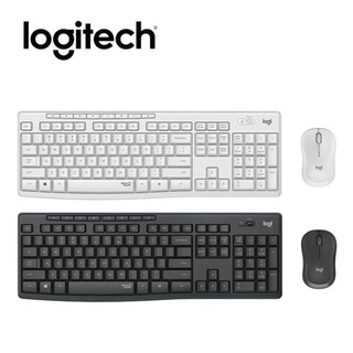 【光南大批發】Logitech 羅技 MK295 靜音鍵鼠組（石墨灰/珍珠白）鍵盤滑鼠組＃送鼠墊