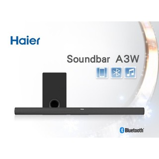 Haier海爾 藍牙無線聲霸揚聲器劇院組合Soundbar+重低音揚聲器 A3W