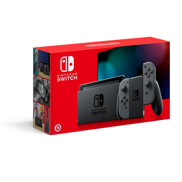 ◎三重★強棒★《實體店面,買賣有保障》【N.Switch"全新台灣公司貨"主機】電力加強版灰色主機,台灣代理商保固一年