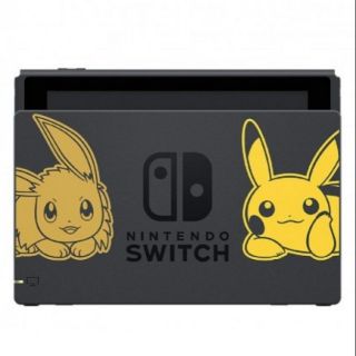 Nintendo 精靈寶可夢 神奇寶貝 Pokemon Lets Go! 皮卡丘 Switch Dock 充電底座
