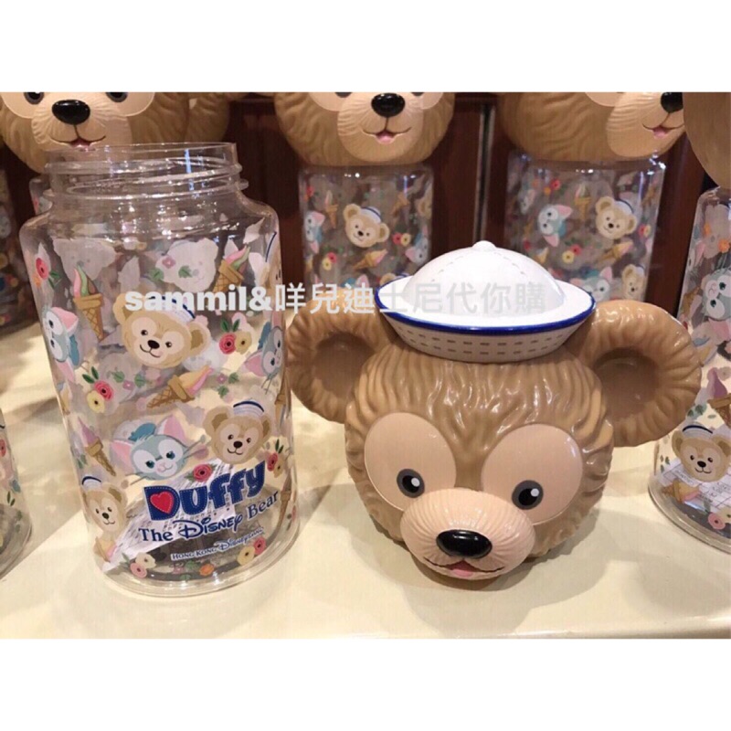 Sammi香港迪士尼代購—達菲 Duffy 大頭造型 水壺