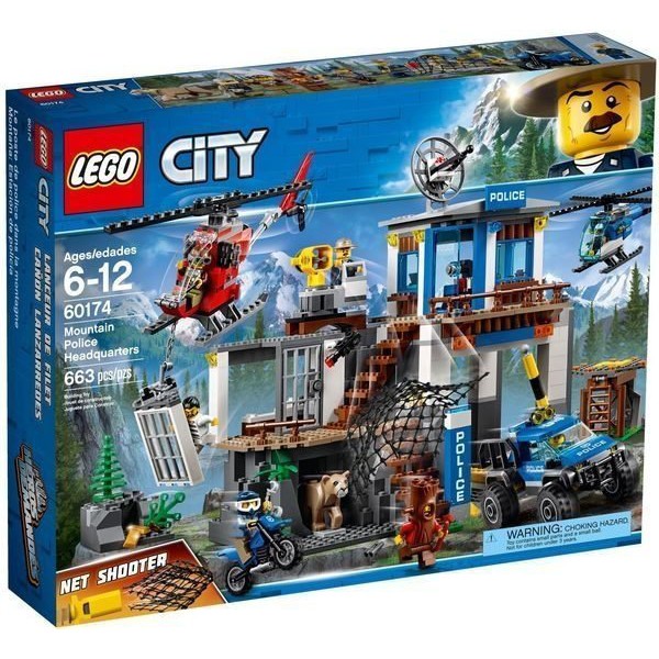 限定下標 LEGO 樂高 CITY 城市系列 60174 山區警察總部 全新未拆 盒況完整