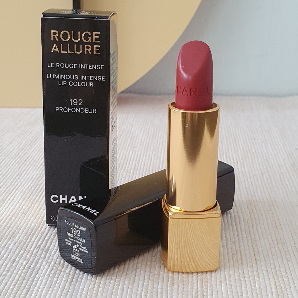 Chanel Rouge Allure Luminous Intense Lip Colour 192 Profondeur