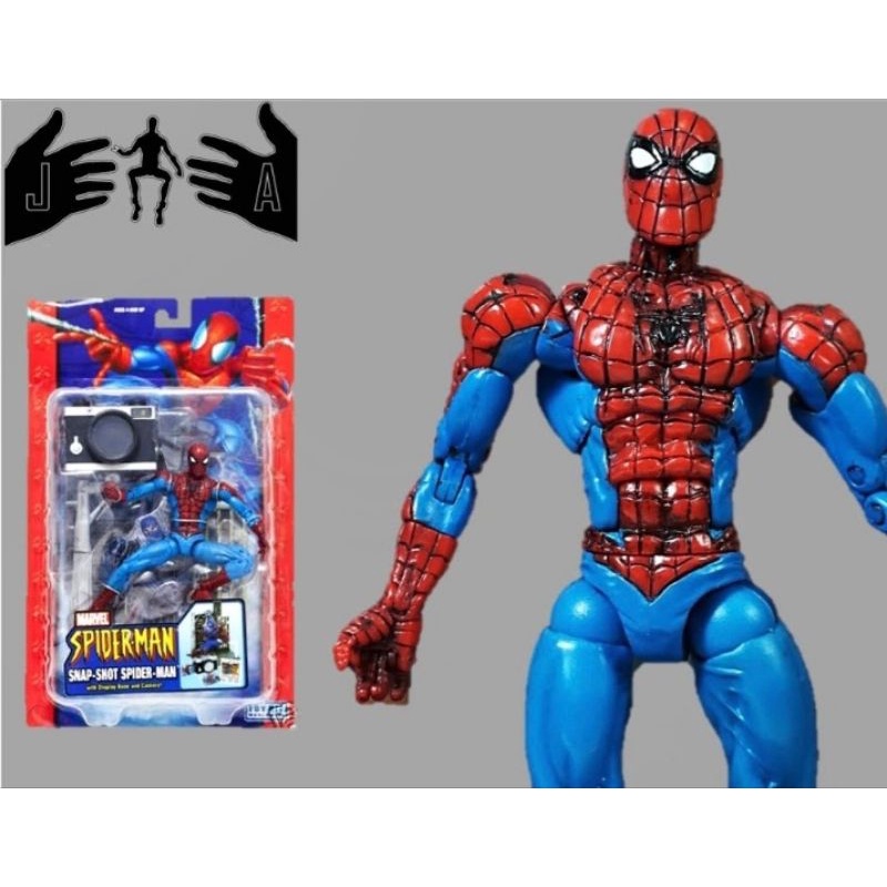 Toybiz Marvel Legends Snap Shot Spiderman 快照蜘蛛人