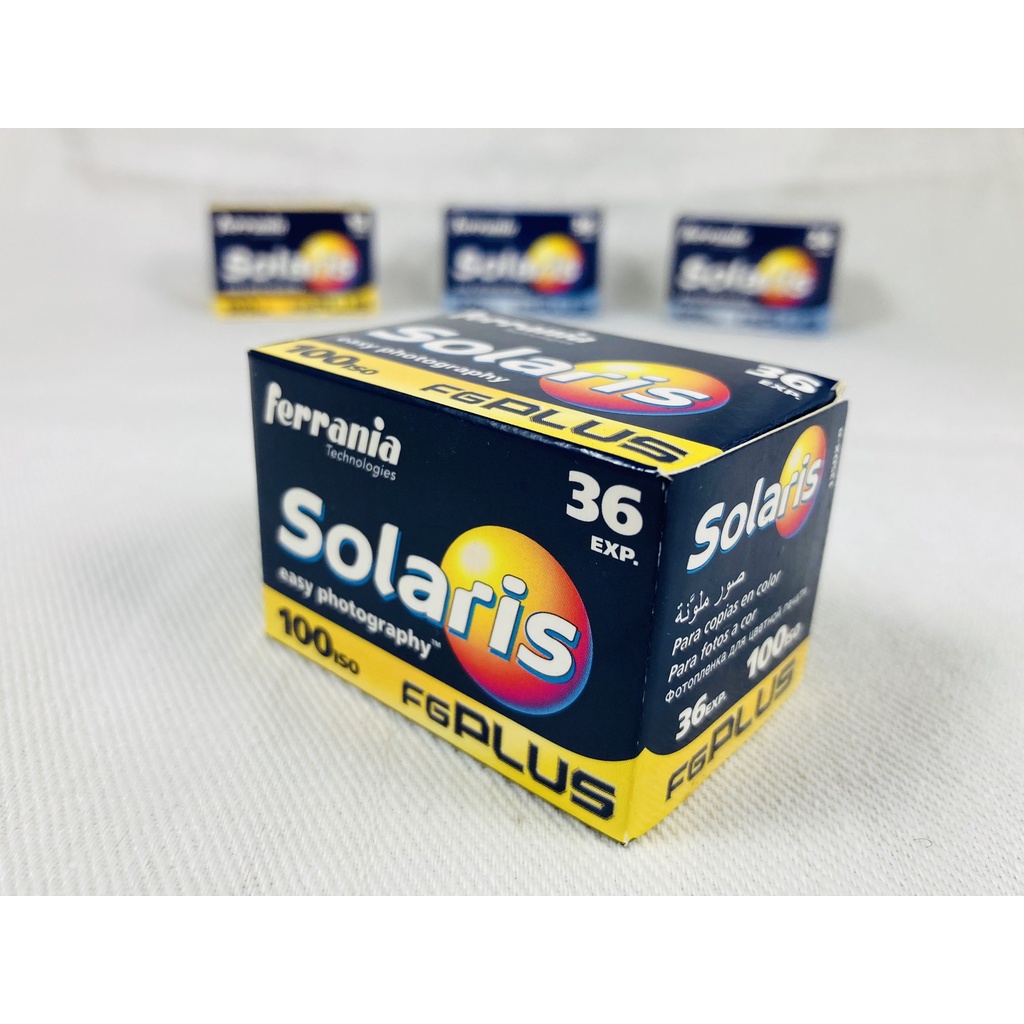 Solaris 100度 過期底片 36EXP 135底片 膠卷 底片 絕版收藏卷 意大利產 進口膠卷
