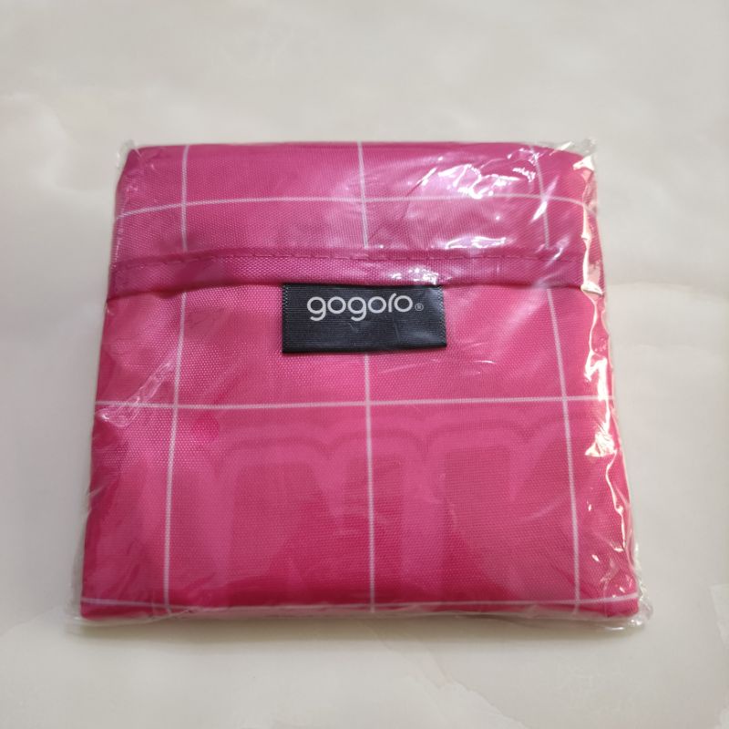 Gogoro 粉色 摺疊購物袋