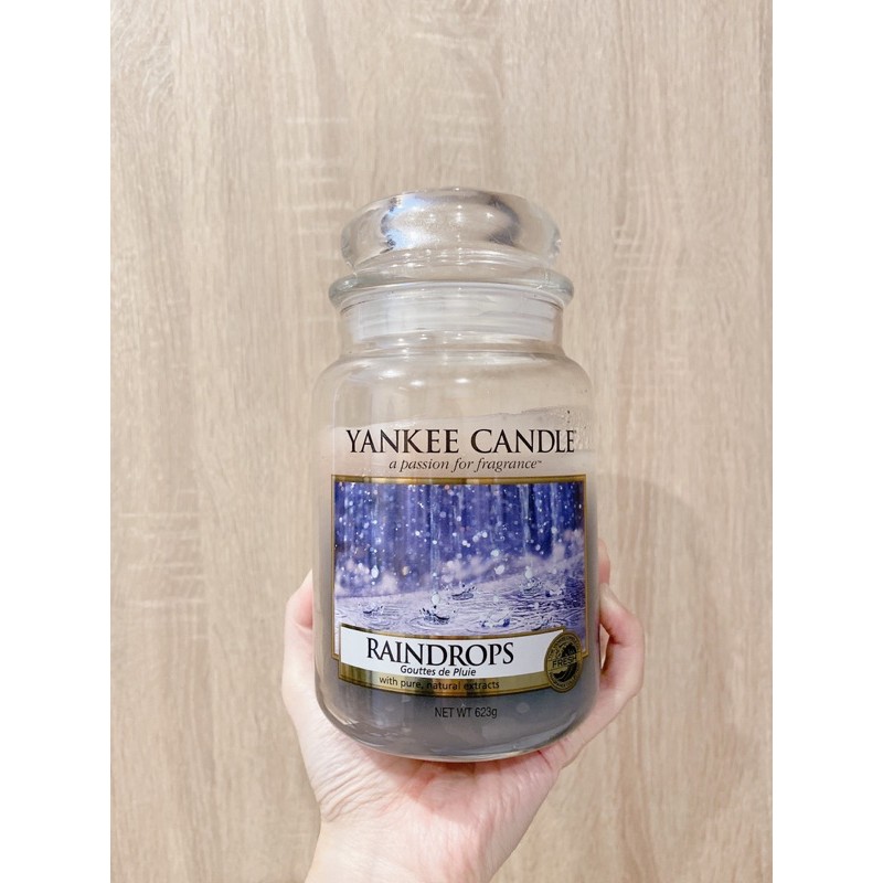 二手YANKEE CANDLE 香氛蠟燭623g (大) Raindrops | 蝦皮購物