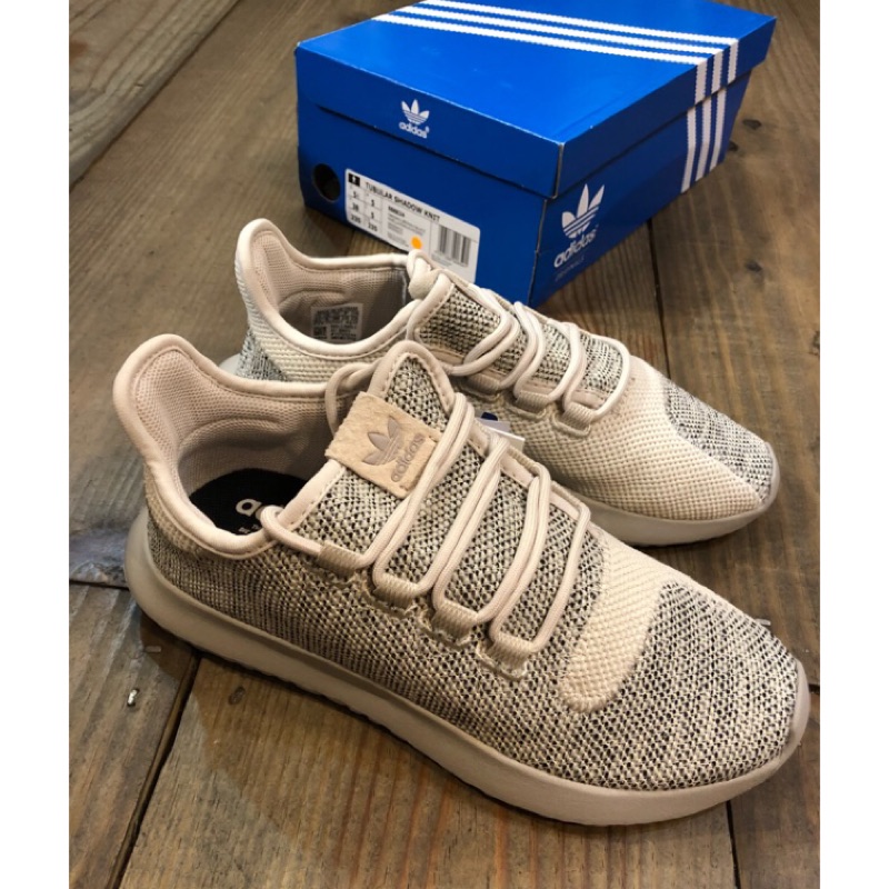 BLS • $1999出清 adidas tubular shadow knit 米色 小350 BB8824