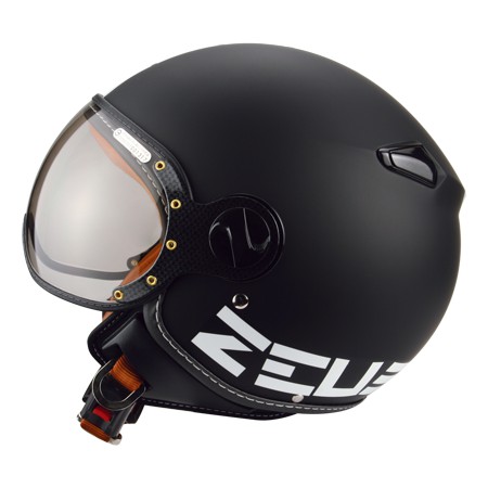 ZEUS 瑞獅 ZS-210C  DD11 3/4罩 半罩 安全帽 內襯全可拆 - 消黑/白