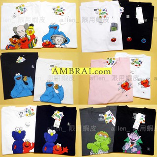 【AMBRAI.恩倍】🎉歡樂現貨中 UNIQLO x KAWS X 芝麻街 聯名 短袖 短T Tee UT 村上隆