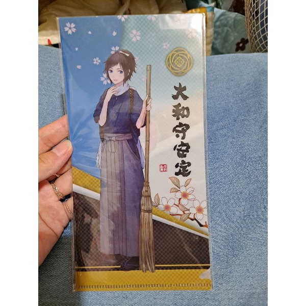 刀劍亂舞大和守安定發票夾資料夾 蝦皮購物