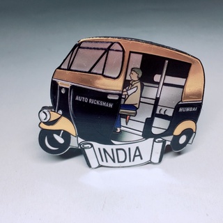 獨家 印度 孟買嘟嘟車 造型磁鐵 🛺