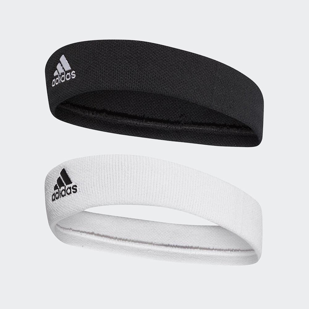 Adidas 愛迪達 頭帶 網球頭帶 穿搭 TENNIS HEADBAND 彈力面料 舒適 運動頭帶 吸汗 黑 白
